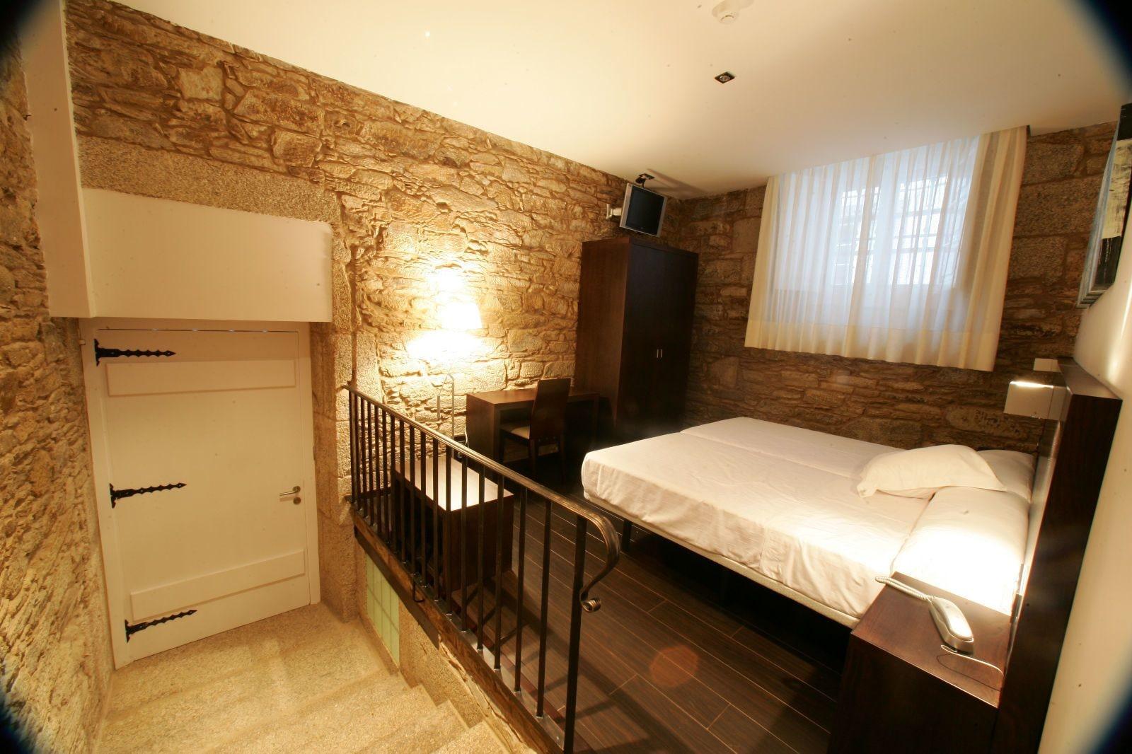 סנטיאגו דה קומפוסטלה Hotel A Tafona Do Peregrino מראה חיצוני תמונה